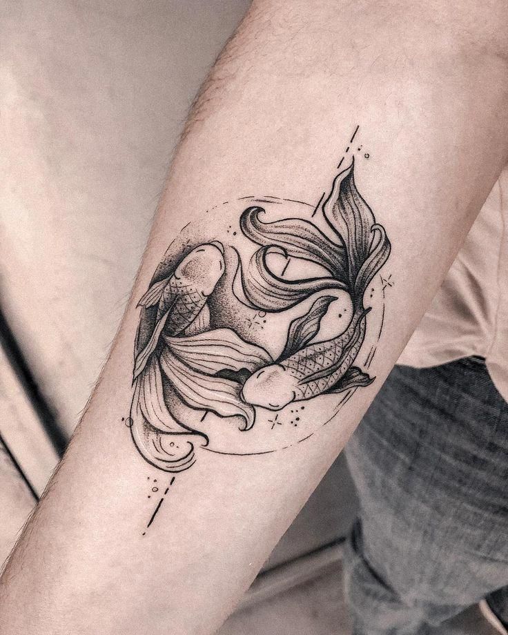 Tattoos von yin yang para amigas 22